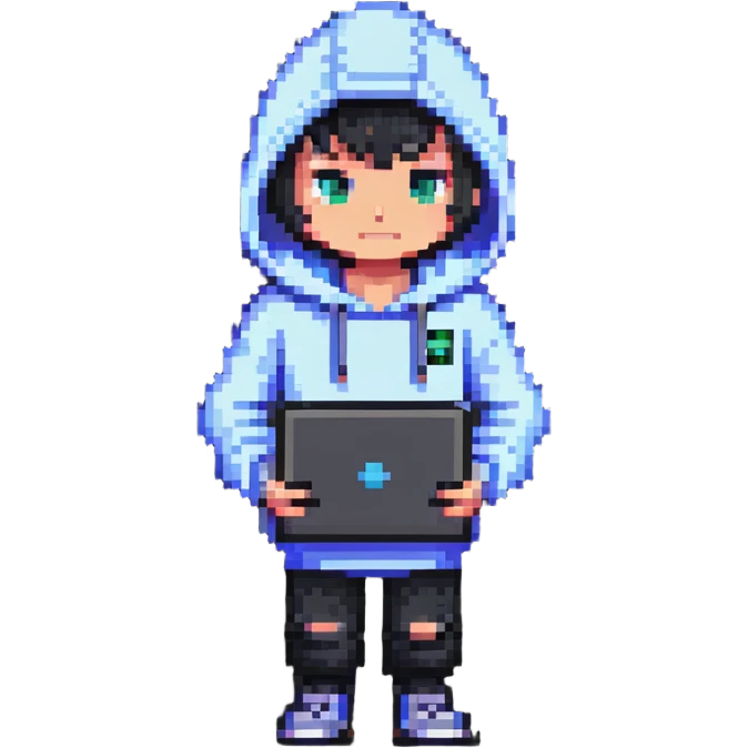 hacker character emoji