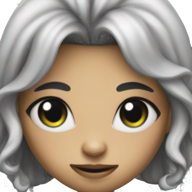 a demon girl emoji