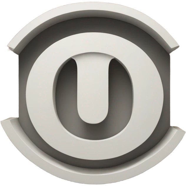 monument to the letter o emoji