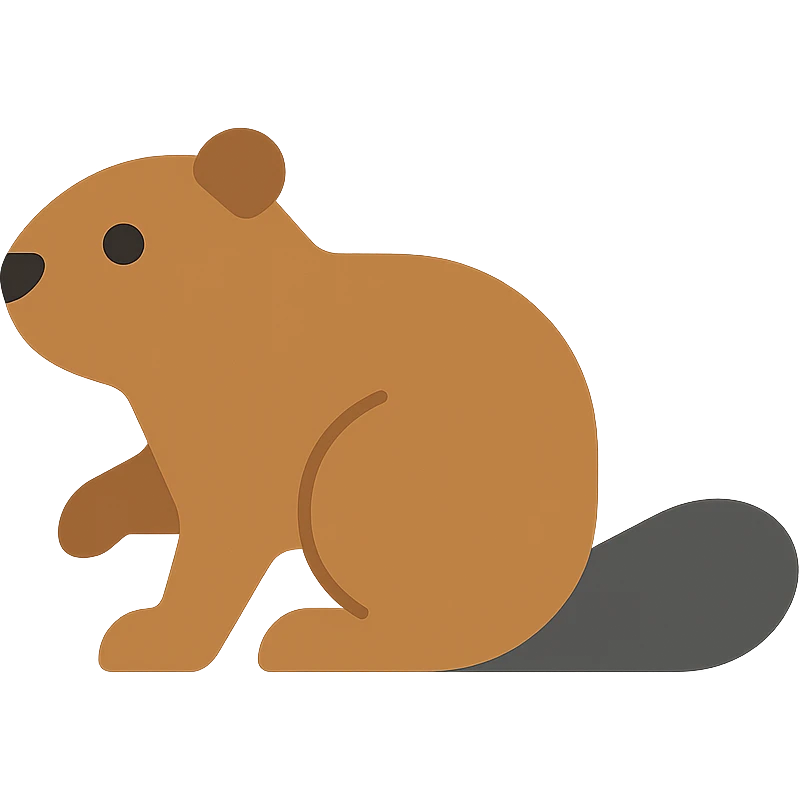 Beaver emoji