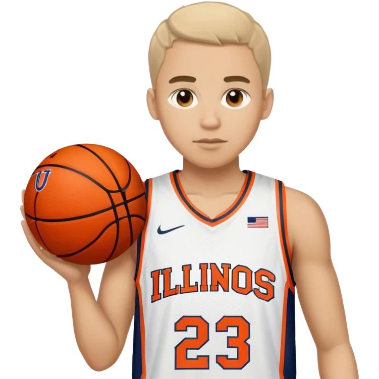 Will Riley Illinois basketball  emoji