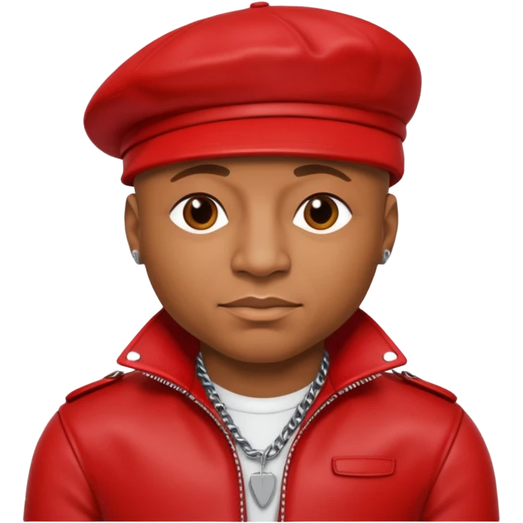 LL Cool J, red outfit emoji