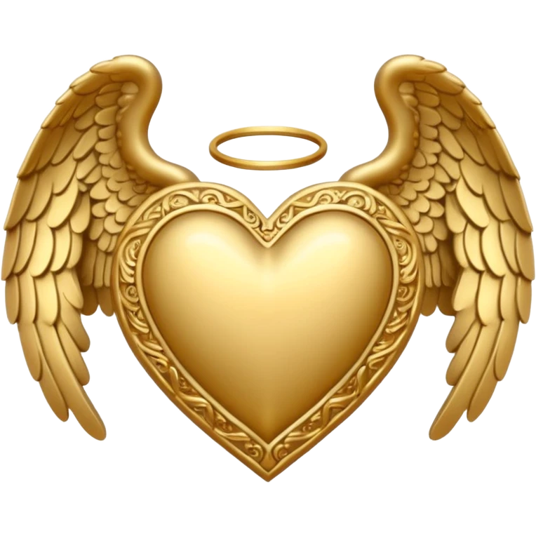 heart with angel wings emoji