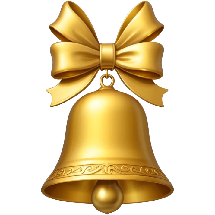 christmas bell emoji