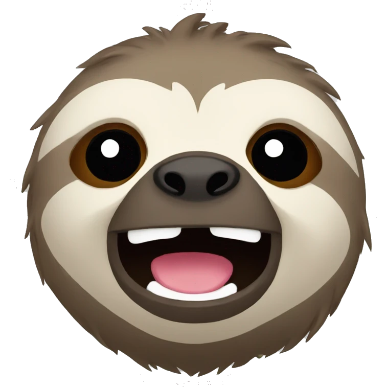 Sloth Cry emoji