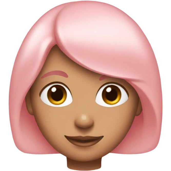 Pink emoji
