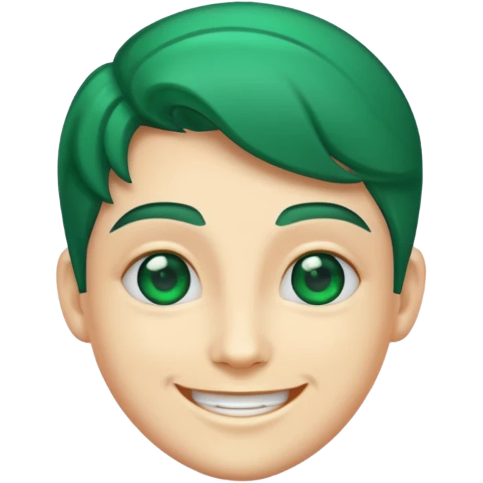 Emerald smiles emoji
