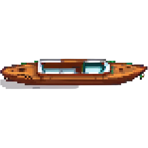 glass boat, side view emoji