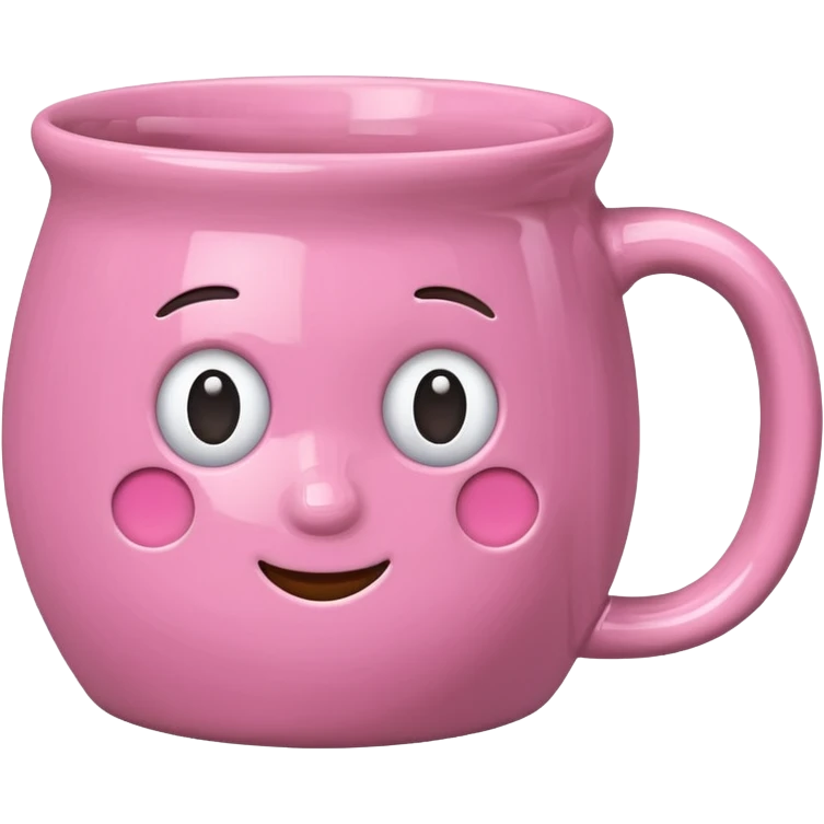 pink mug emoji