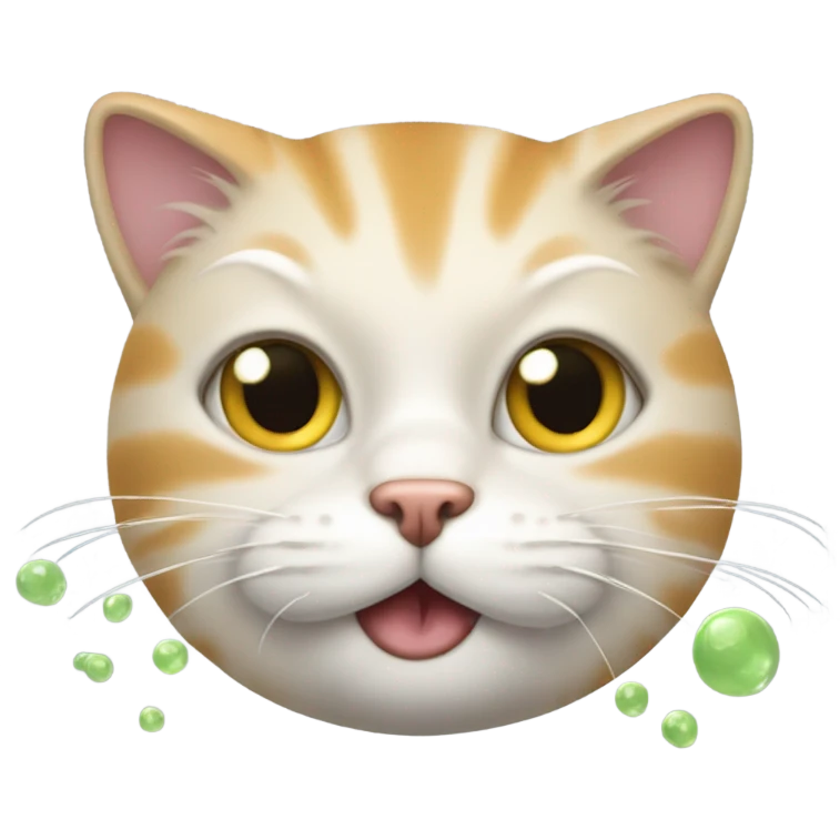 farting cat emoji