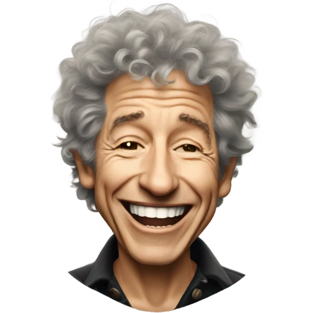 bob dylan laughing emoji