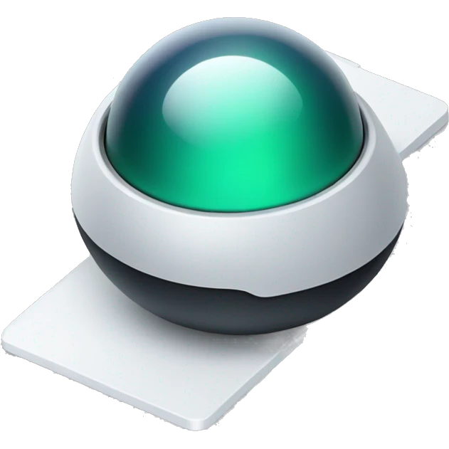 trackball with trackpad emoji