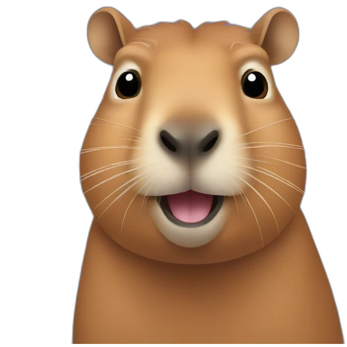 Capybara emoji