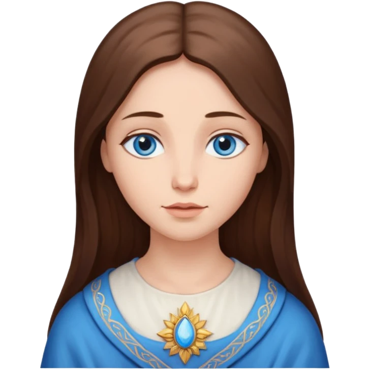 Mother of God from Christian Gods emoji