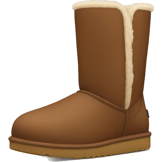 Brown ugg boots emoji