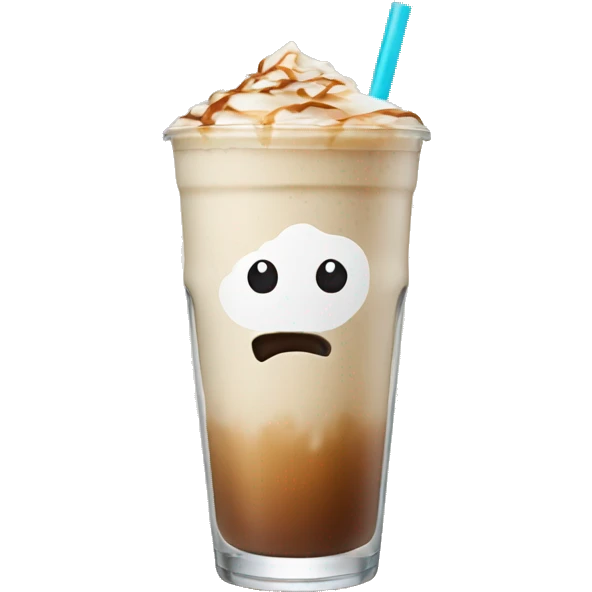 iced chai latte  emoji