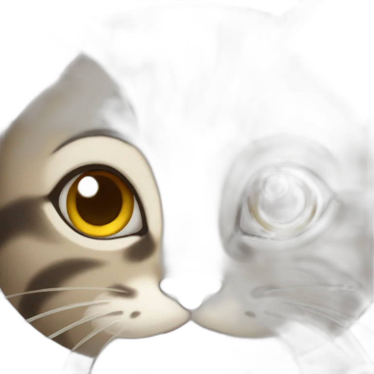 Cat cute smile  emoji