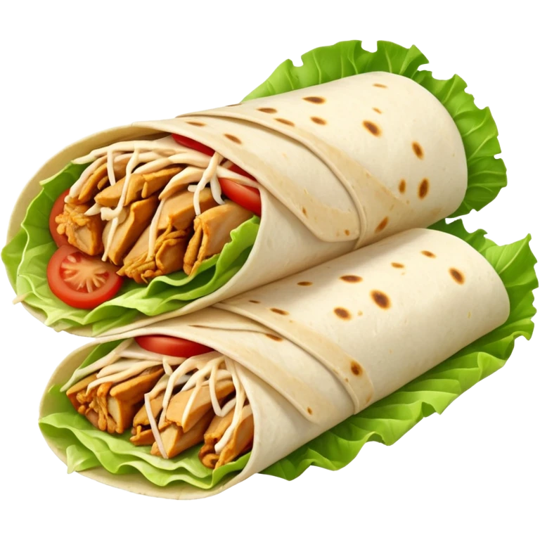 honey adobo chicken wrap from just salad emoji