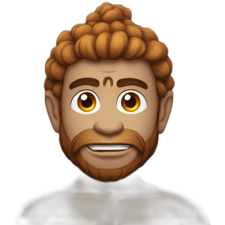 Hanuman ji as a rocky bhai emoji
