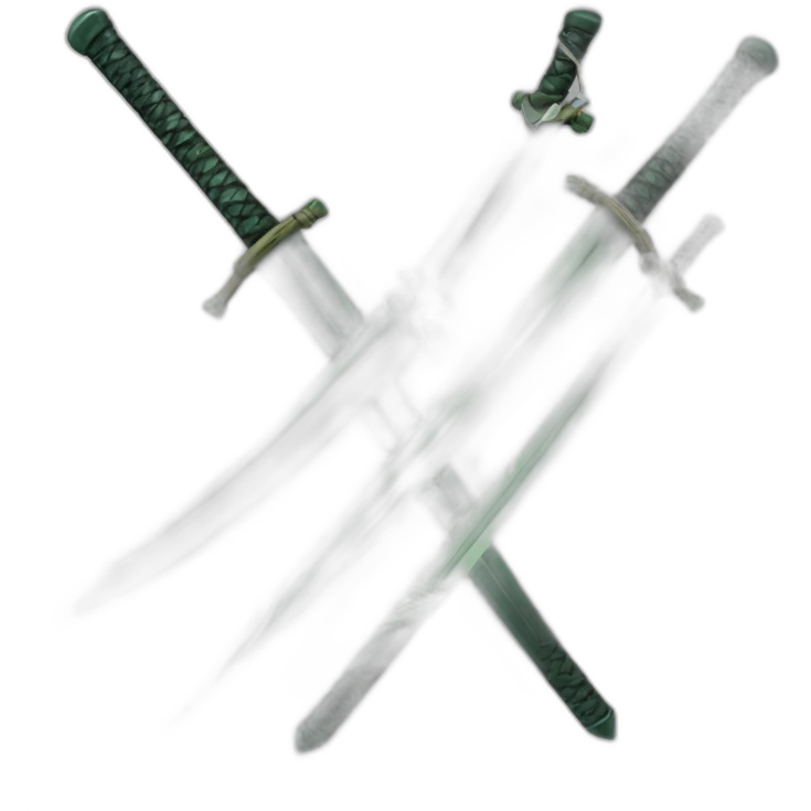 Roronoa Zoro 3 swords angry emoji