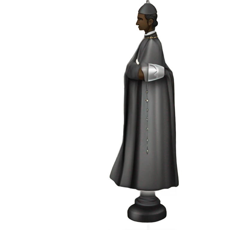 black bishop captured on a chessboard emoji