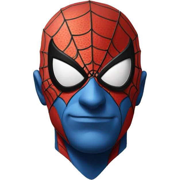 Spider man head  emoji