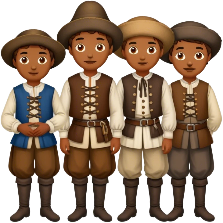 17th century peasants from England emoji