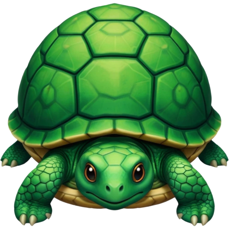 Turtle on turtle emoji
