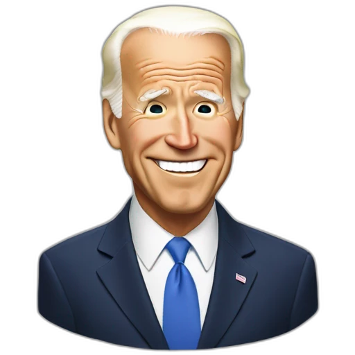 Joe biden qui tombe emoji
