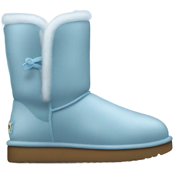 Light blue uggs emoji