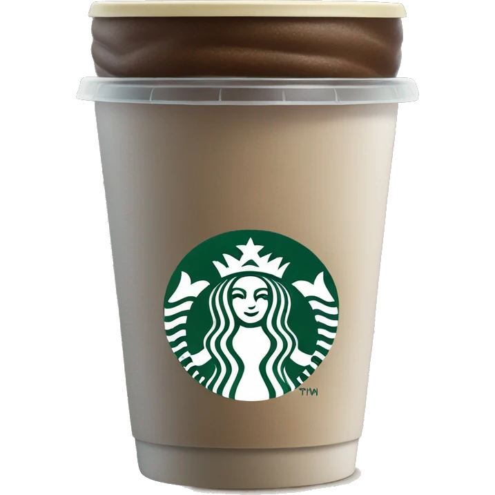 starbucks nombre mal escrito en el vaso emoji