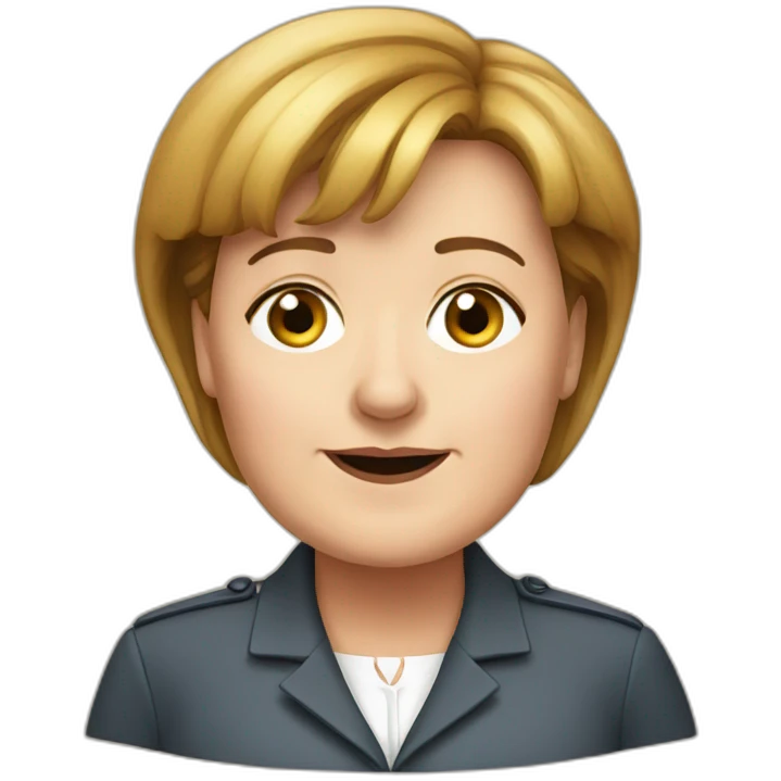 angela merkel emoji