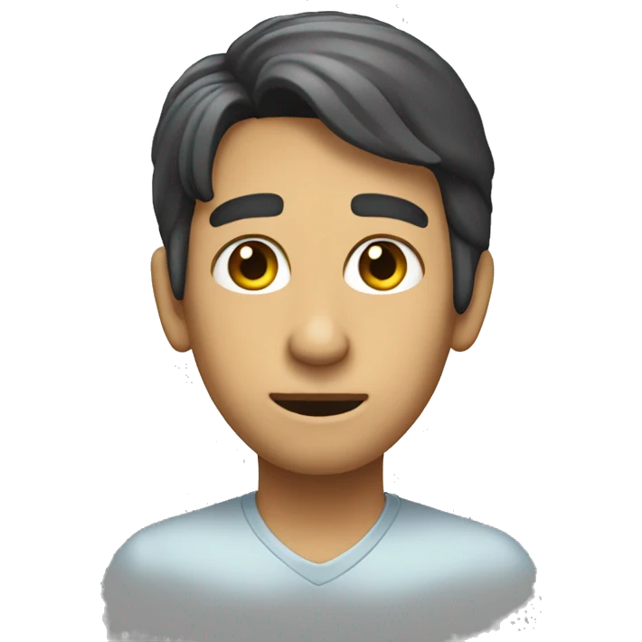 persona con una oreja emoji