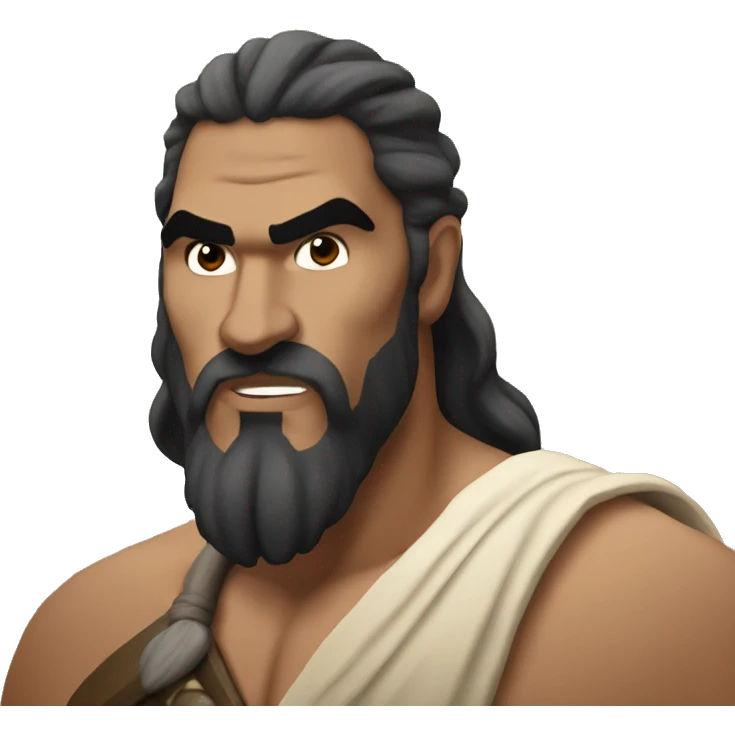 Khal drogo portrait emoji