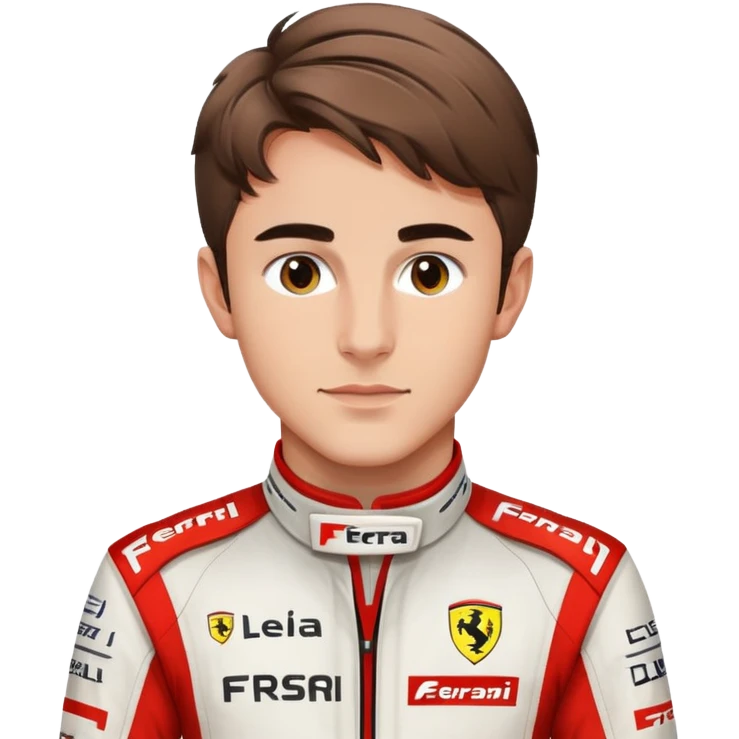 ferrari f1 driver, Charles Leclerc  emoji