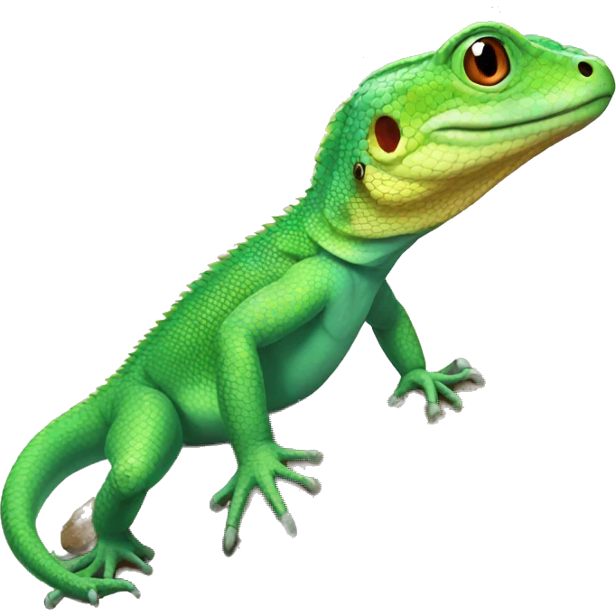 monitor lezard emoji