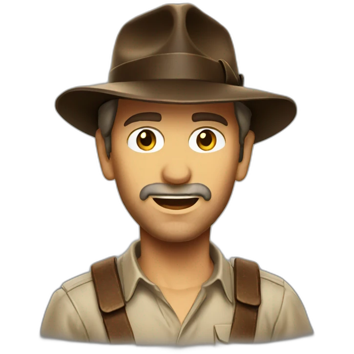 Indiana jones emoji