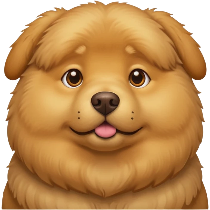fat dog emoji