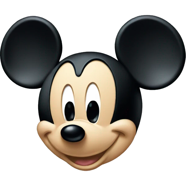 Mickey Mouse emoji
