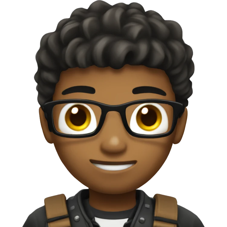 Boy asking someone to play Roblox emoji