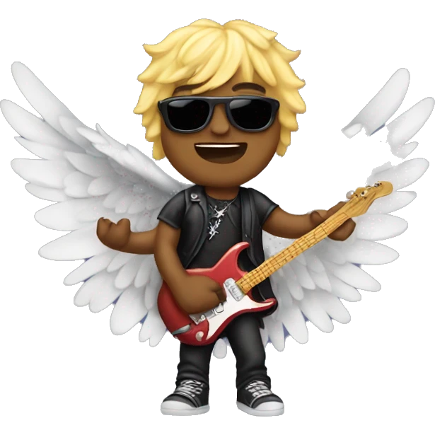 Rockstar with Wings emoji