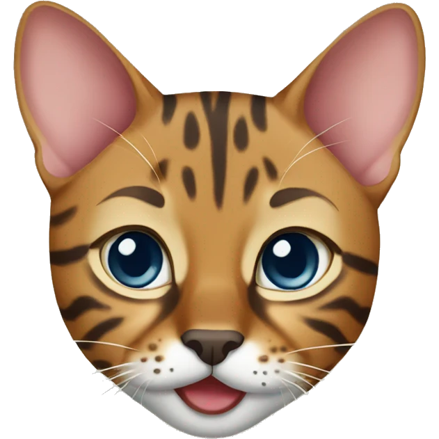 Bengal cat emoji
