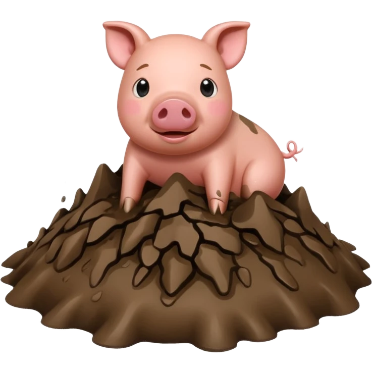 pig in mud emoji