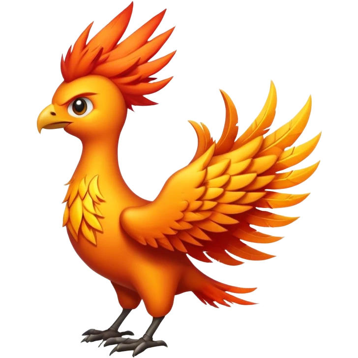 phoenix with a mo emoji