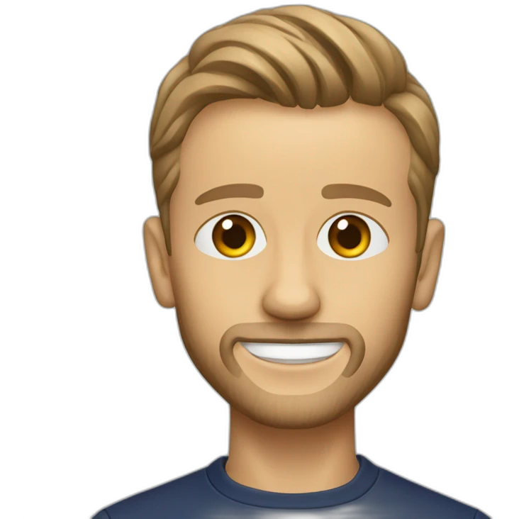 beckham, avec un oeil au beurre noir emoji