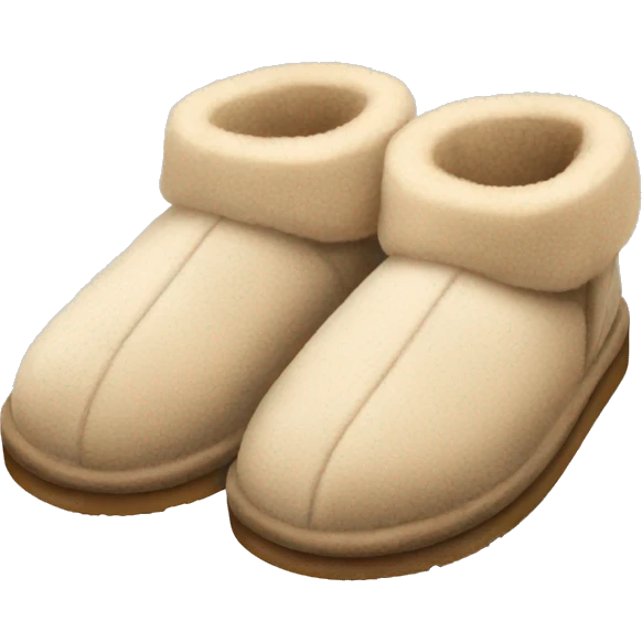 UGG slippers  emoji