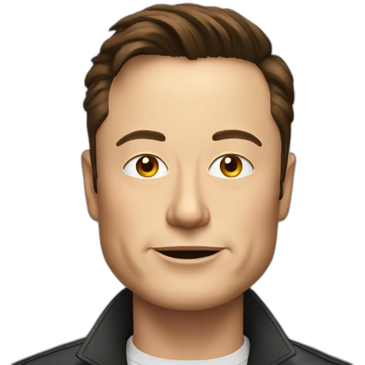 Elon Musk emoji