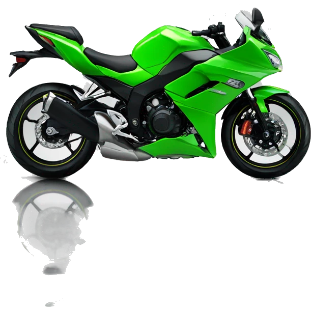 ninja 650 2020 green emoji