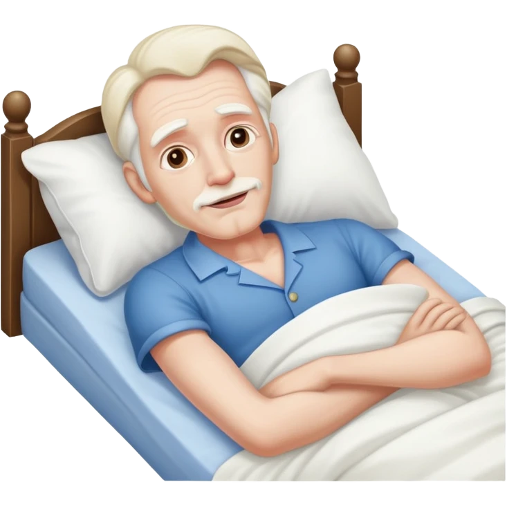 unclesame laying down in bed emoji