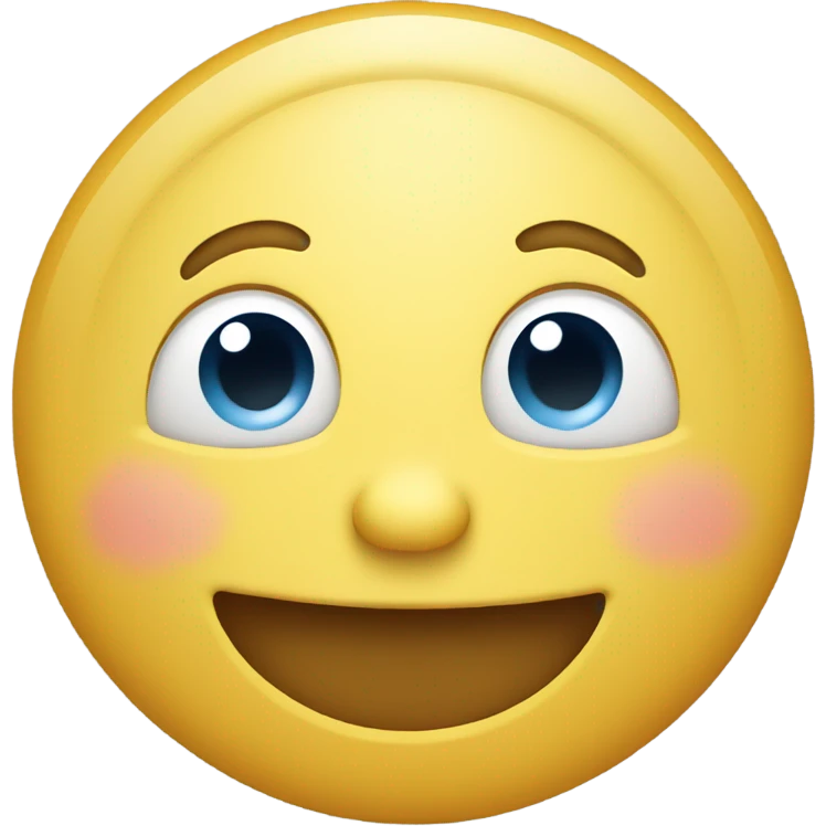 smile and closing his mouth emoji emoji